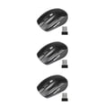 thumbnail image 1 of jesticaly Computer 2.4Ghz Wireless Optical Mouse Quick Speed Low Latency 6 Buttons Plastic Gaming Mice Desktop PC Portable Black 3Set, 1 of 6