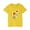 Yellow, variant on Nskgu Girls Casual Short Sleeve T Shirts Crewneck Tunic Tops Kids Girls T Shirts Floral Printed Tee Blouses Size 3-14 Years