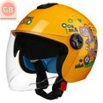 thumbnail image 5 of Casco de seguridad para niños certificado por nuevos estándares nacionales Casco de medio casco de doble lente Coche eléctrico Coche eléctrico con botella para niños A, 5 of 5