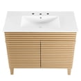 thumbnail image 6 of Modway Render 36" Bathroom Vanity in Oak White, 6 of 9