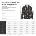 thumbnail image 5 of Lsque Retro Skeleton Dancing On Halloween Party UPF 50+ Lightweight Sun Protection Men's Women's Long Sleeve Shirt, Hoodie Performance -X-Large, 5 of 9