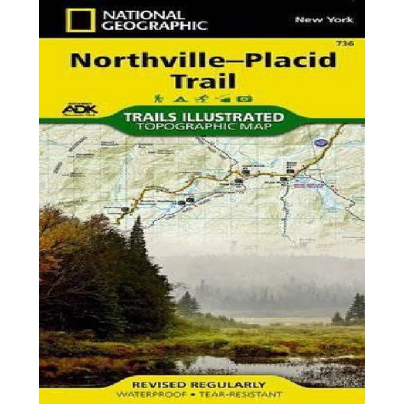 Northville-Placid Trail (National Geographic Trails Illustrated Map)