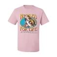 thumbnail image 2 of Wild Bobby, Hooked For Life Matthew 4:19 Quotes, Inspirational/Christian, Men's Graphic Tees, Light Pink, Small, 2 of 3