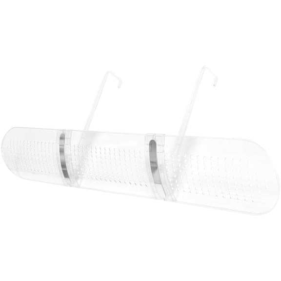 NIAIZEK Adjustable Air Conditioner Baffle Shield Transparent for Home Use with Flexible Positioning