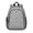 Geometric Square Gray, variant on Geometric Square Gray Pattern Backpack for School, Cute School Bag with Adjustable Shoulder Straps and Padded Back, 15"x11.42"x5.5"