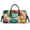 Black, variant on Herdesigns Ocean Colorful Seashells Sports Travel Duffle Bag for Men Women, Gym Bag Waterproof Lightweight Weekend Carry On Tote, Seashells Starfish