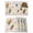Beige, variant on Multi-Color Diamond Placemats Set of 6 Modern Geometric Middle Century Beige Place Mats Indoor Wipeable Table Mats Washable Dining Table Placemats for Kitchen Holiday Party Home Decor 13x19 Inch