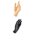 thumbnail image 1 of LOVIVER 2x Female LEFT Mannequin Hands for Jewelry Necklace Rings Watch Display, 1 of 5