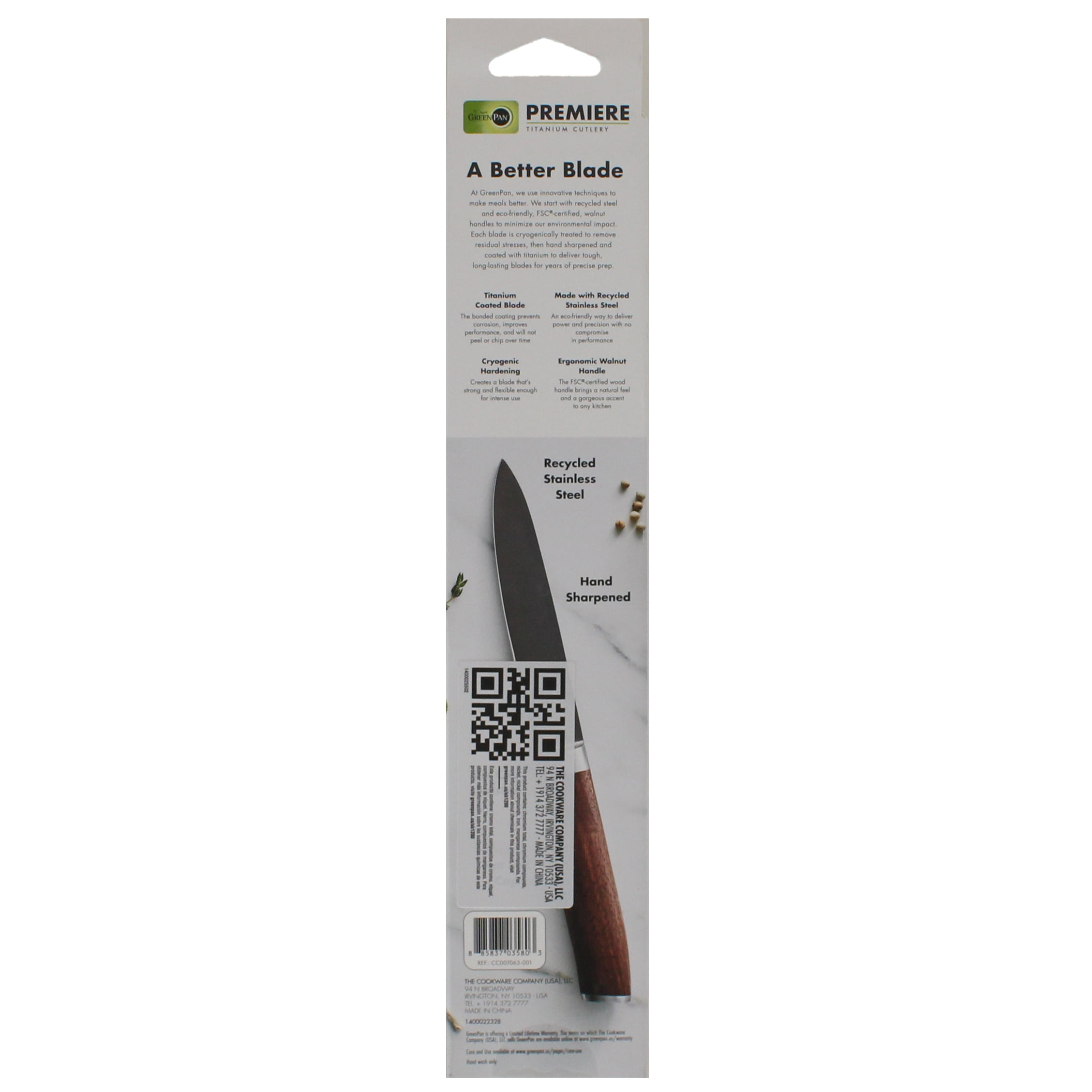 GreenPan Premiere 5" 1-Blade Utility Knife