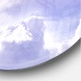thumbnail image 3 of Designart 'Love is in the Air ' Modern wall clock, 3 of 6