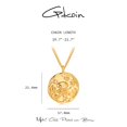 thumbnail image 2 of GDCOIN Jellyfish Pendent Necklace 14K Gold Plated Beach Cute Ocean jewelry for Women, 2 of 9