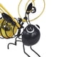 thumbnail image 2 of Luces Solares Jardín Colgantes Metal LED Insectos Exteriores (dorado), 2 of 6