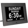 thumbnail image 1 of Reloj digital del día de la semana TSITSC de 7 pulgadas para personas mayores, 1 of 8