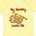 thumbnail image 4 of Inktastic My Mommy Loves Me Sloth Boys or Girls Baby Bodysuit, 4 of 5