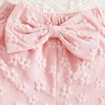 thumbnail image 4 of UAYOTSE Girls Outfit Baby Girl Summer Baby Clothes Infant 9 12 18 24 Months Spring Short Sleeve Shirt Tops Cute Shorts Set,Sizes 9-12 Months, 4 of 6
