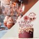 thumbnail image 4 of Decoración para tarta de cumpleaños de oro rosa, 7 piezas, decoración para tartas, decoración de feliz cumpleaños, decoración de feliz cumpleaños para niñas, mujeres, niños y hombres, 4 of 5