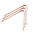 thumbnail image 1 of Limpiadores de lengua de cobre - Alivio para el mal aliento e higiene bucal Kit de higiene bucal (juego de 3), 1 of 5