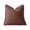 Orange, variant on Bohemian Fringed Pillow Case 17.7x17.7 Inch Square Cushion Cover, Soft Solid Color Decorative Sham for Sofa Living Room Bedside, Multiple Colors