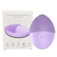 thumbnail image 1 of Cepillo de limpieza facial fabricado con un suave cepillo vibratorio higiénico para una limpieza suave, exfoliante y masajeador facial., 1 of 5