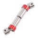 thumbnail image 2 of Eje de transmisión de metal para coche de orugas 1/10 Axial SCX10 90046 CC01 D90 D110 Piezas de actualización 80-100 m Plata, 2 of 5