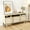 OAK 3 doors, variant on Bonzy Home Storage Cabinet, Buffet Sideboard with 2 Doors, Rattan Coffee Bar Cabinet for Kitchen, Dining Room, Living Room, Hallway, Entryway