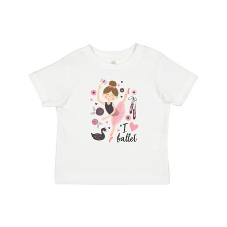 

Inktastic Ballerina I Love Ballet Dance Gift Baby Girl T-Shirt