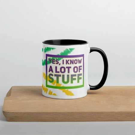 

GloWell Designs - Mug with Color Inside - Affirmation Quote - I Know