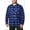 blue, variant on Men's Big & Tall Flannel Shirt Warm Oversized Long Sleeve Button Down Shirt Loose Fit Casual Plaid Shirt for Fall Winter