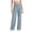Sky Blue, variant on Womens Dress Pants, Yigetop Women Wide Leg Stretchy Work Pants High Waisted Business Casual Trousers Slacks for Women Loose Pull on Comfy Pant Trousers Pants for Women White S