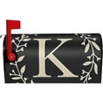 thumbnail image 2 of Classic Monogram Letter K Mailbox Cover Magnetic Standard Size Waterproof Letter Post Box Cover Wrap Oversize Decoration Welcome Home Garden Outdoor 21" Lx 18" W, 2 of 6