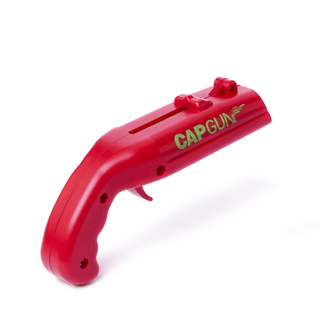 

Portable ABS Metal Magnet Creative Gun Shape Cap Flying Opener Beer Bottle Opener Launcher Tool