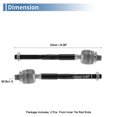 thumbnail image 2 of Kit de extremos de barra de dirección interior frontal de 2 Pcs para suspensión y dirección para Ford Fusion y Lincoln Nautilus, 2 of 3