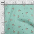 thumbnail image 1 of oneOone Viscose Chiffon Fabric Leaves & Flower Floral Print Sewing Fabric BTY 42 Inch Wide, 1 of 4