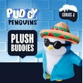 thumbnail image 2 of Pudgy Penguins Plush Buddies (Series 2) with Blue Jacket & Mexican Sombrero, 2 of 5