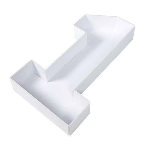 LOLIPPYY Baby Boy Balloon Boxes Number 1 Shape Decoration for First Birthday 1Pack