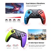 Switch 2 Controller,Beboncool 2 Pack Wireless Switch Pro Controller for Switch/Switch 2/Lite/Oled /PC/Android