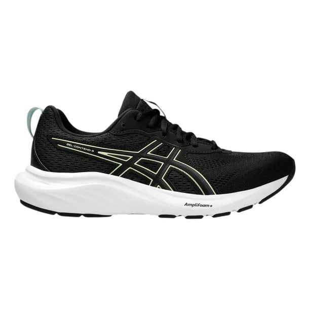Tenis Asics Mujer Dama Gel Contend 9 Light Celadon Negro Running negro 4 MX