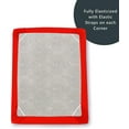 thumbnail image 5 of 1500 Collection Deep Pocket 18 inch,Fitted Sheet, Twin/ Twin XL Red, 5 of 5