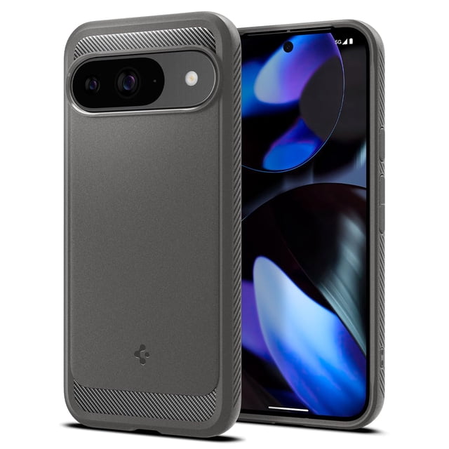 Funda de teléfono Spigen Rugged Armor para Pixel 9/Pixel 9 Pro