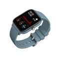 thumbnail image 1 of Smart Watch Outdoor Sport Clock Heart Rate Blood Pressure Detector Silicone Waterproof Tracker, Blue, 1 of 6