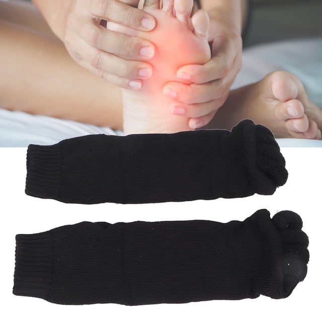 Toe Separator Socks Improve Circulation Stretchy Yoga Gym Massage for Women, Reduce Pain, Multifunctional