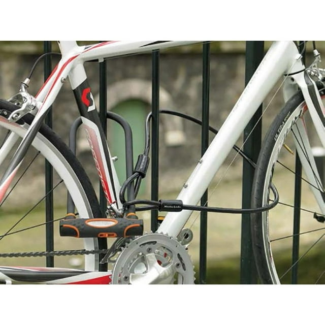 Master Lock Barre en U de Haute Sécurité avec Câble 280 X 110 X 13 mm