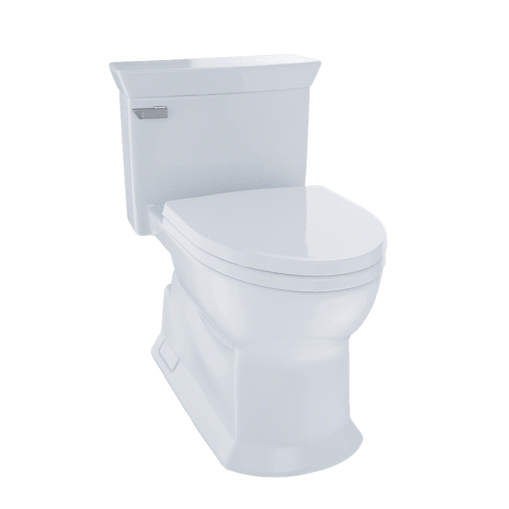 TOTO® Eco Soirée® One Piece Elongated 1.28 GPF Universal Height Skirted