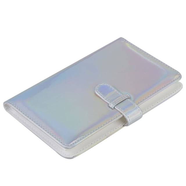 Álbum de fotos portátil mini universal de PU con 96 bolsillos para fotos Polaroid de 3 pulgadas