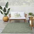 thumbnail image 2 of Nourison Easy Care Indoor/Outdoor Green 6' x 9' Area Rug (6x9), 2 of 10