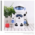 thumbnail image 4 of HEALEEP Robot de Dessin Intelligent Taille-Crayon Bleu ABS Opération Manuelle Lot de 1 Rentrée Scolaire, 4 of 8