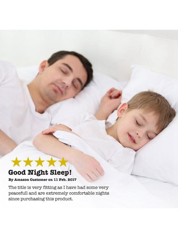 White Ultra-Soft Polyester Zippered Pillowcase Allergy Bed Bug Protector Cover 2PC