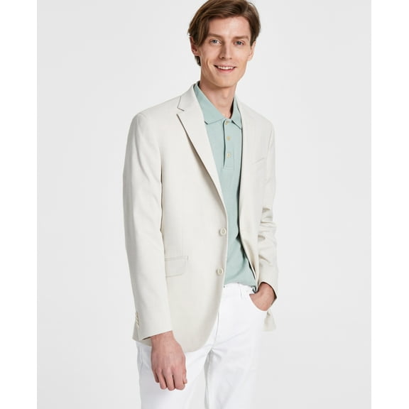 Kenneth Cole Reaction Men's White Slim-Fit Sport Coat 42L