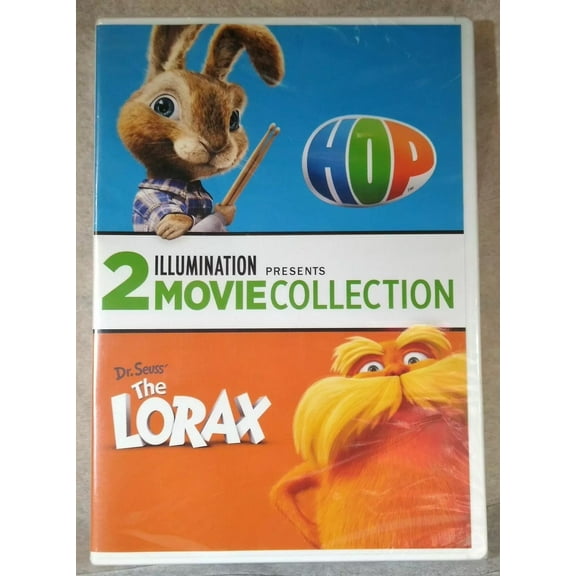 Dr. Seuss Hop & Lorax Illumination 2 Movie Pack (DVD)
