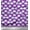 Purple, variant on Soimoi Cotton Voile Fabric Leaves & Cotton Ball Floral Decor Fabric Printed Yard 56 Inch Wide